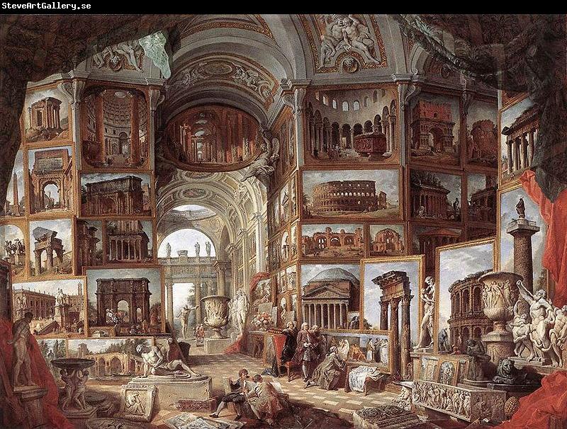 Giovanni Paolo Pannini Galerie de vues de la Rome antique